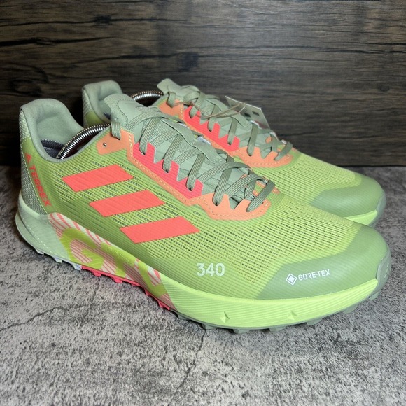 Adidas Terrex Agravic Flow 2.0 Gore-Tex Trail Running Shoes H03182 Mens 11.5 - Picture 1 of 8